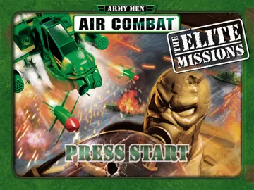 Army Men - Air Combat - The Elite Missions screen shot title